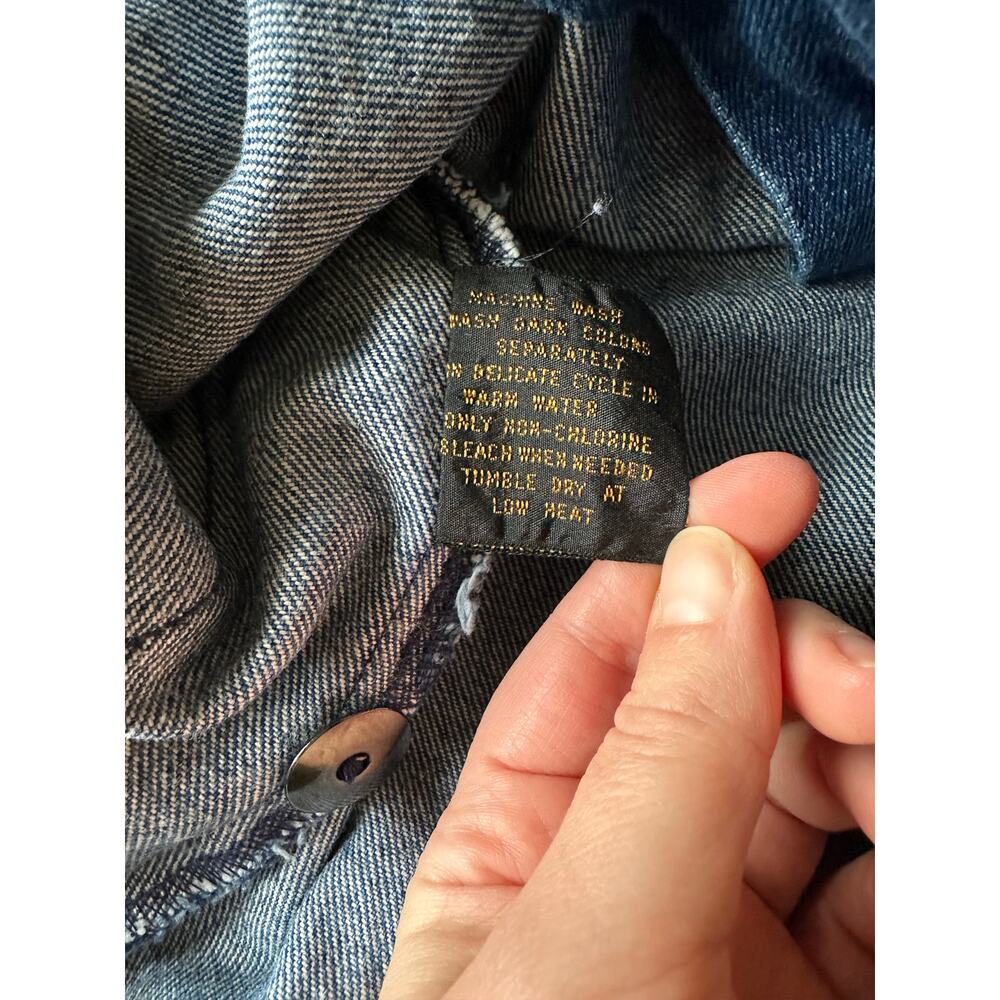 Eddie Bauer Vintage Women's Jean Jacket Size Small - Picture 4 of 7